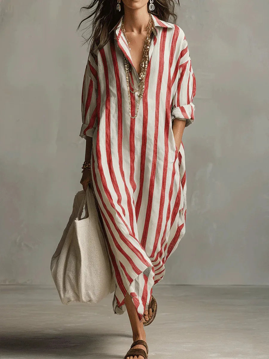 Women's Maxi Dress – Red