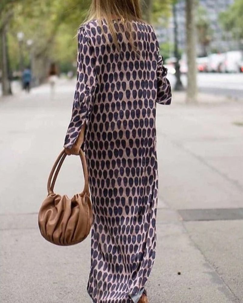 Women's Wrap Midi Dress