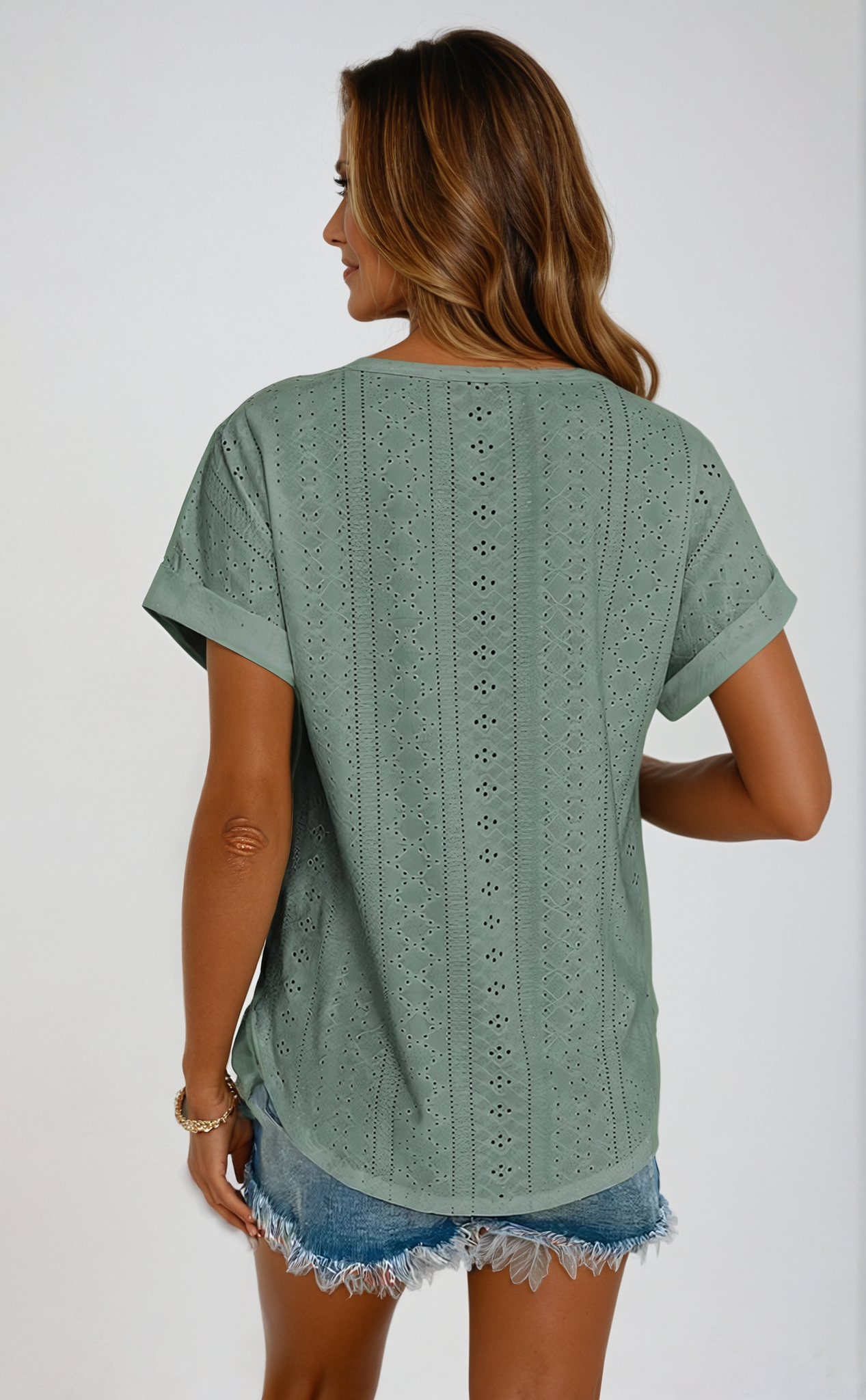 Women's Short Sleeve Blouse