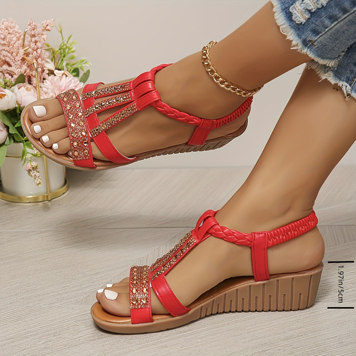 Women's Wedge Strappy Sandals