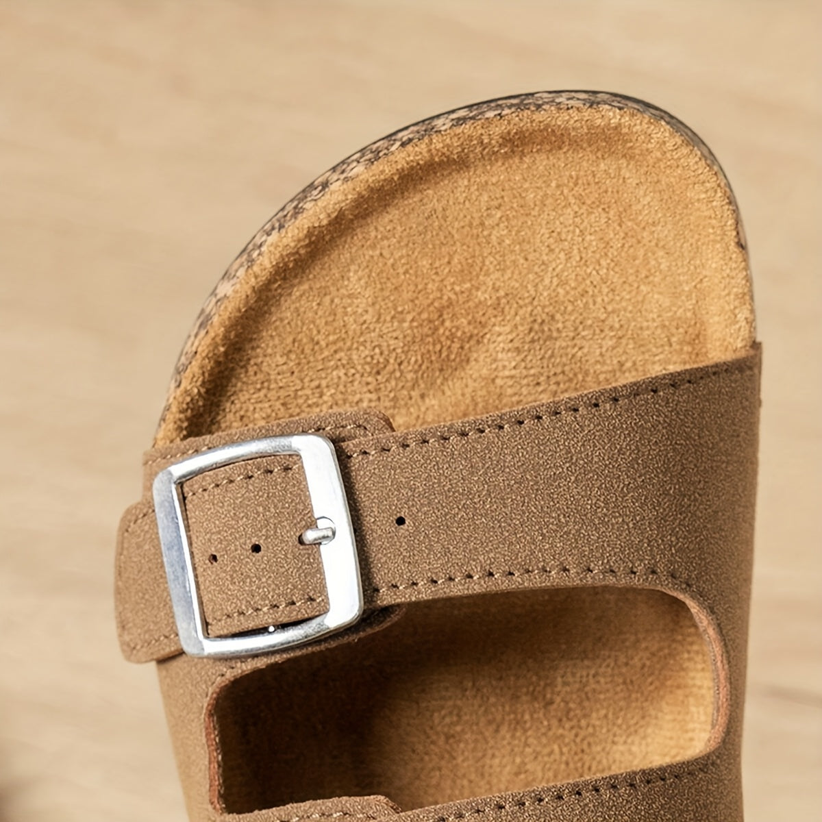 Women's Buckle Slide Sandals