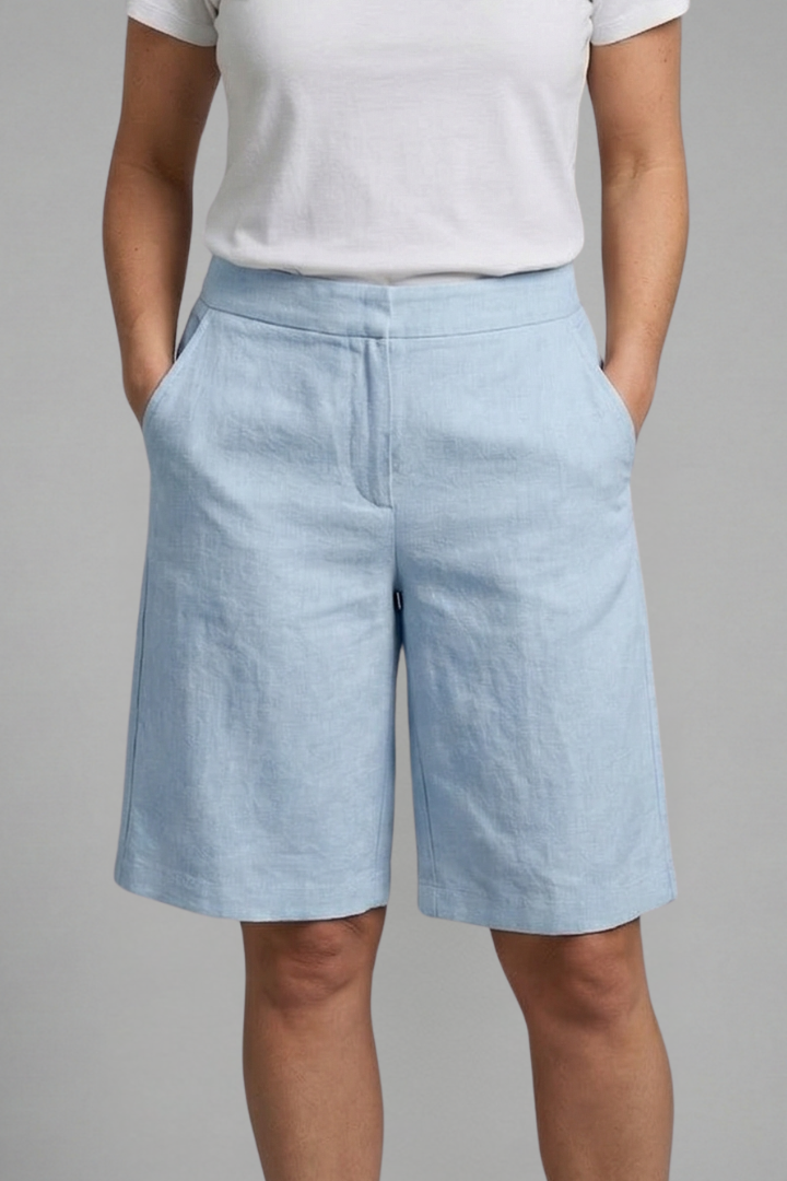 Women's Bermuda Shorts – Light Blue