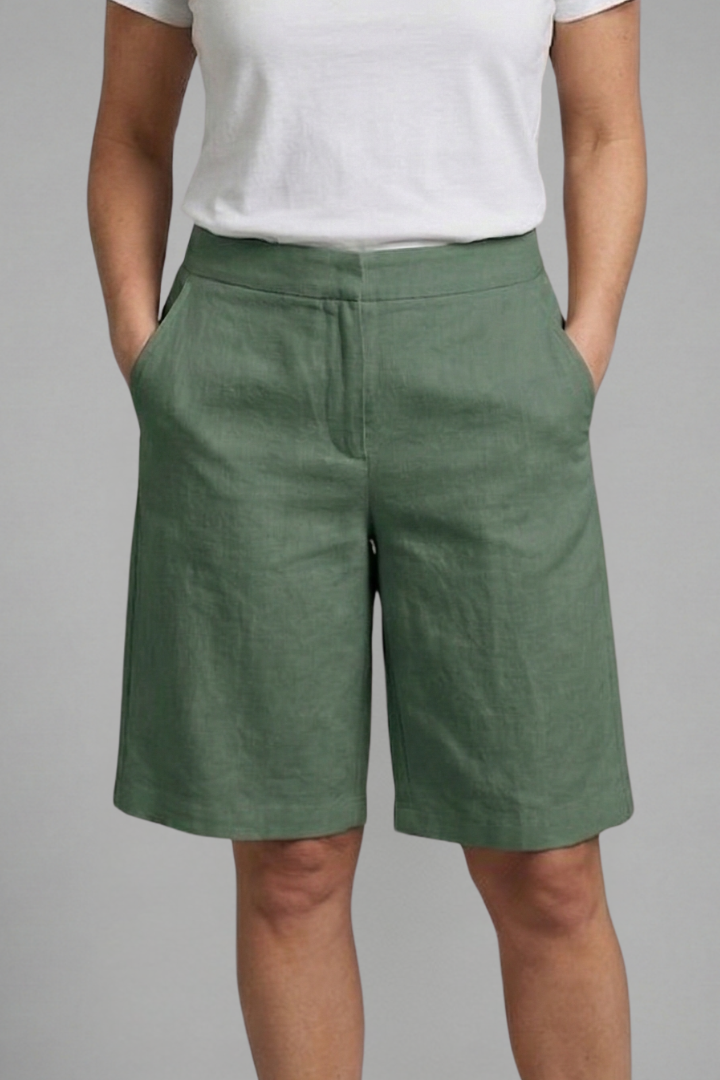 Women's Bermuda Shorts – Green