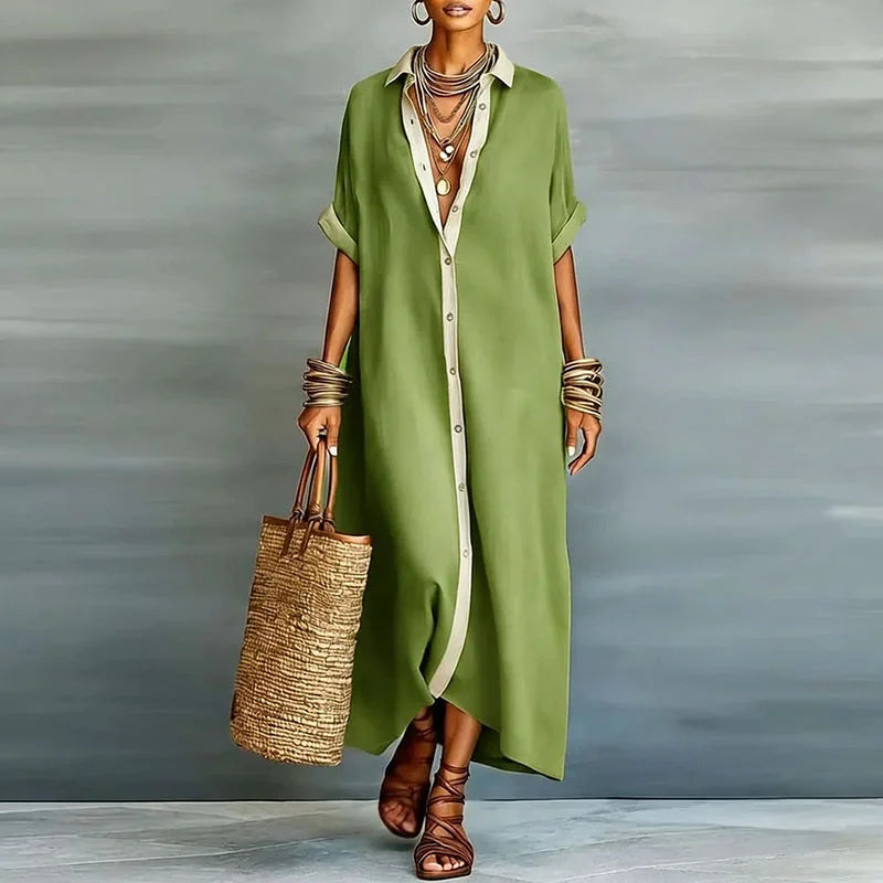 Women's Maxi Dress – Green