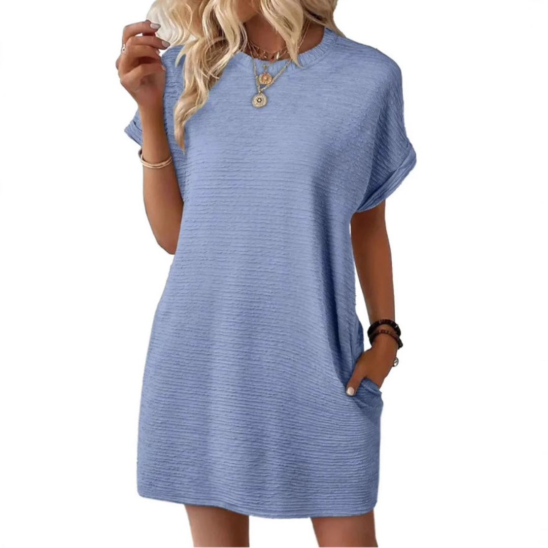 Women's Mini Dress – Light Blue