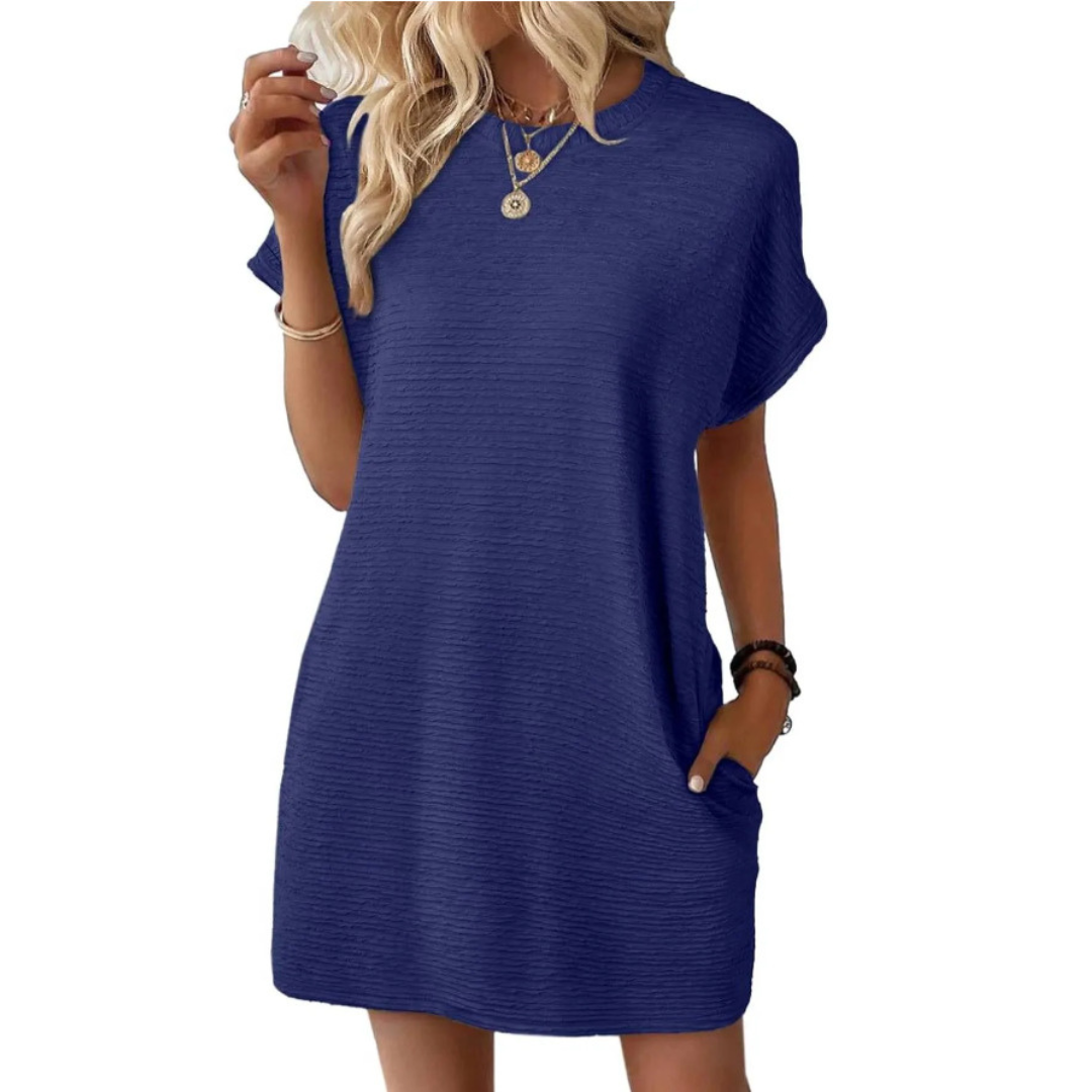 Women's Mini Dress – Dark Blue