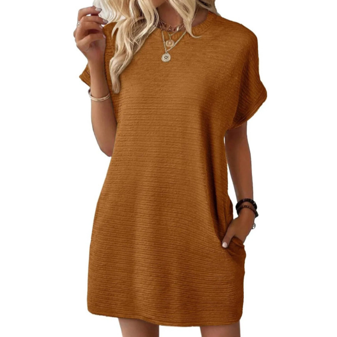Women's Mini Dress – Dark Brown