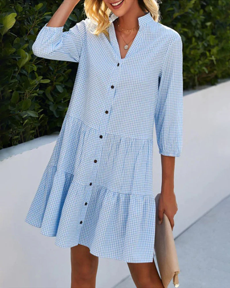 Women's Mini Dress – Blue