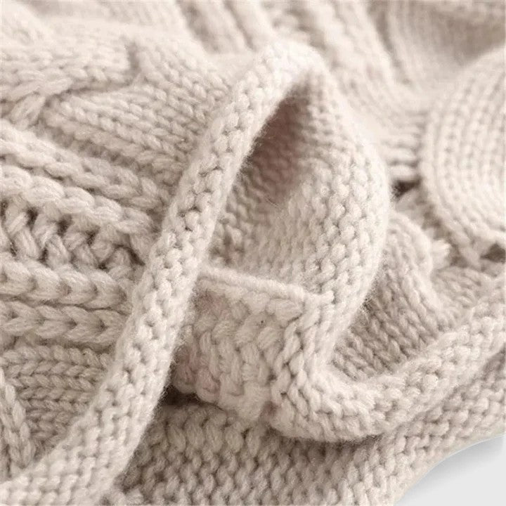 Women's Mock Neck Long Sleeve Sweater