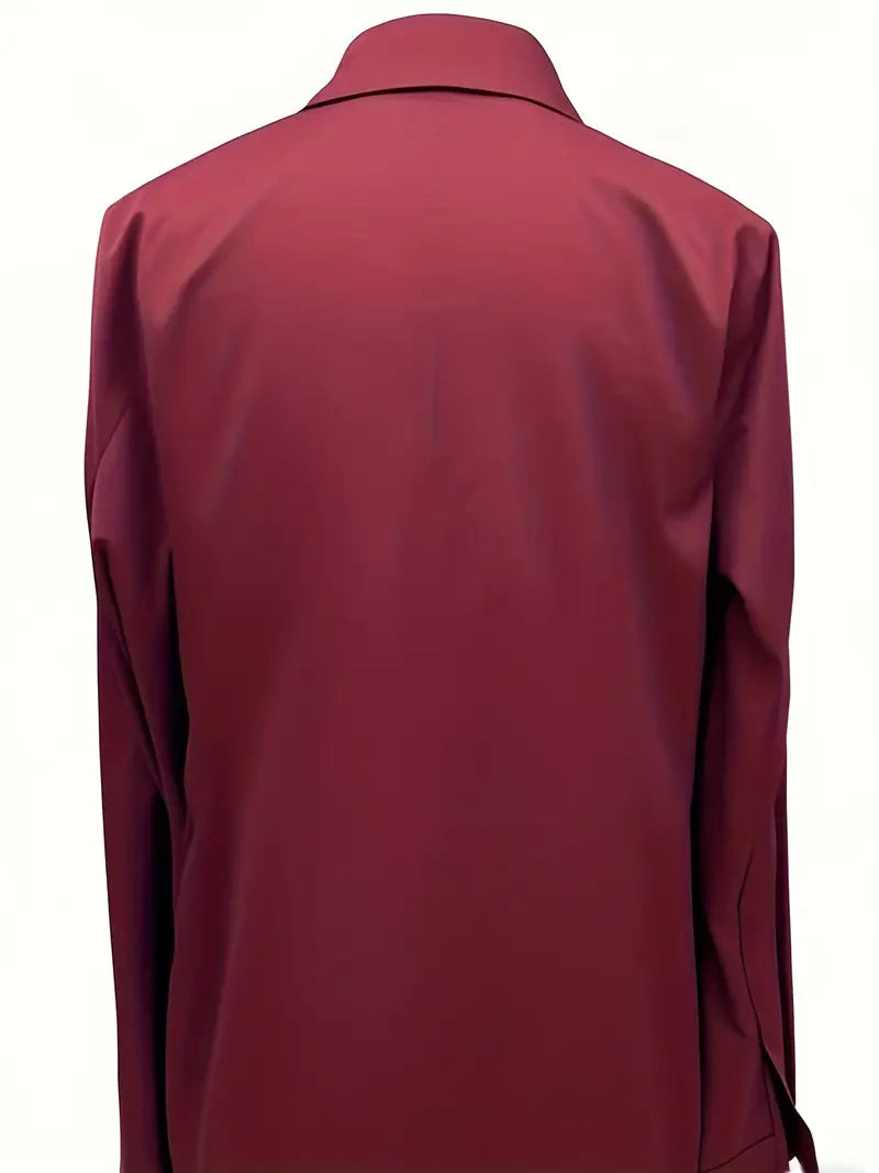 Women's V Neck Long Sleeve Blouse
