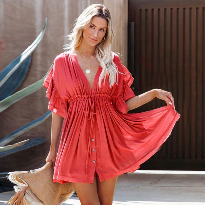 Brooklyn | White Beach Mini Dress
