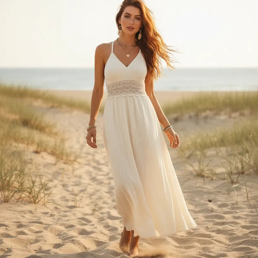 Women's Maxi Dress – Off White