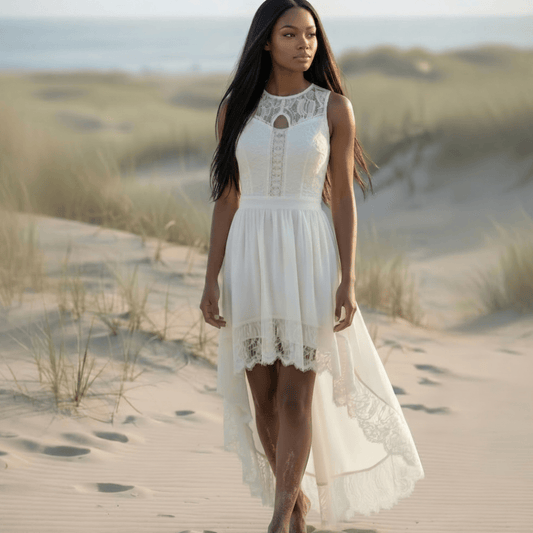 Women's Midi Dress – Off White
