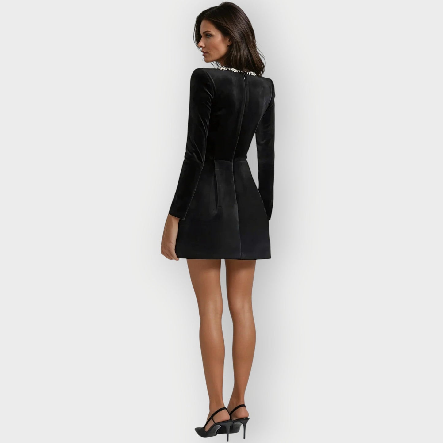 Women's Square Neck Mini Dress