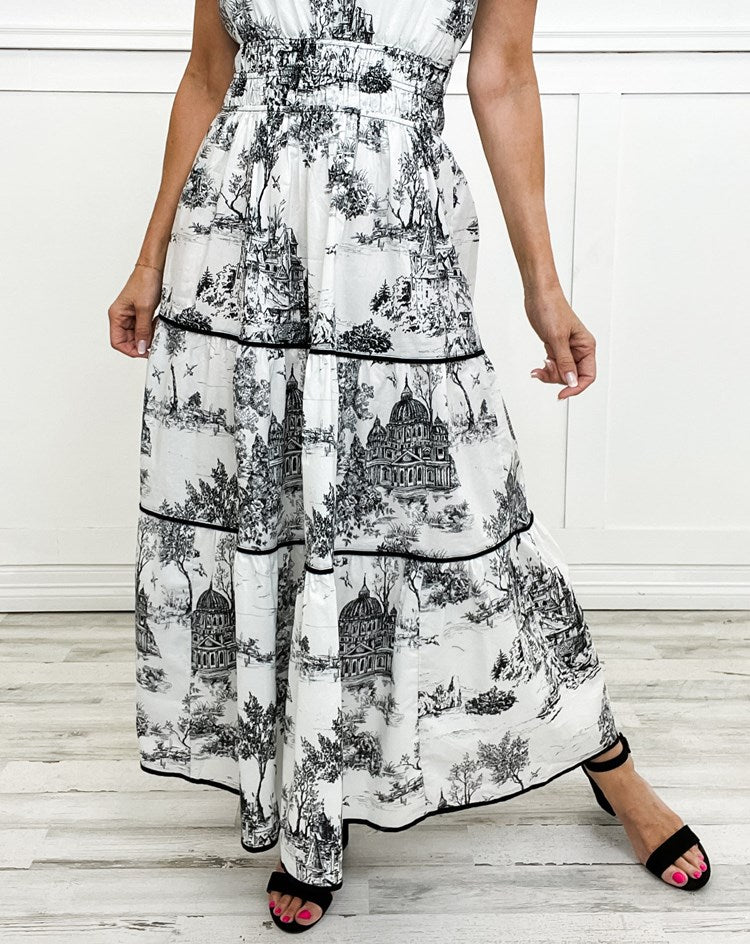 Women's Tiered Maxi Dress