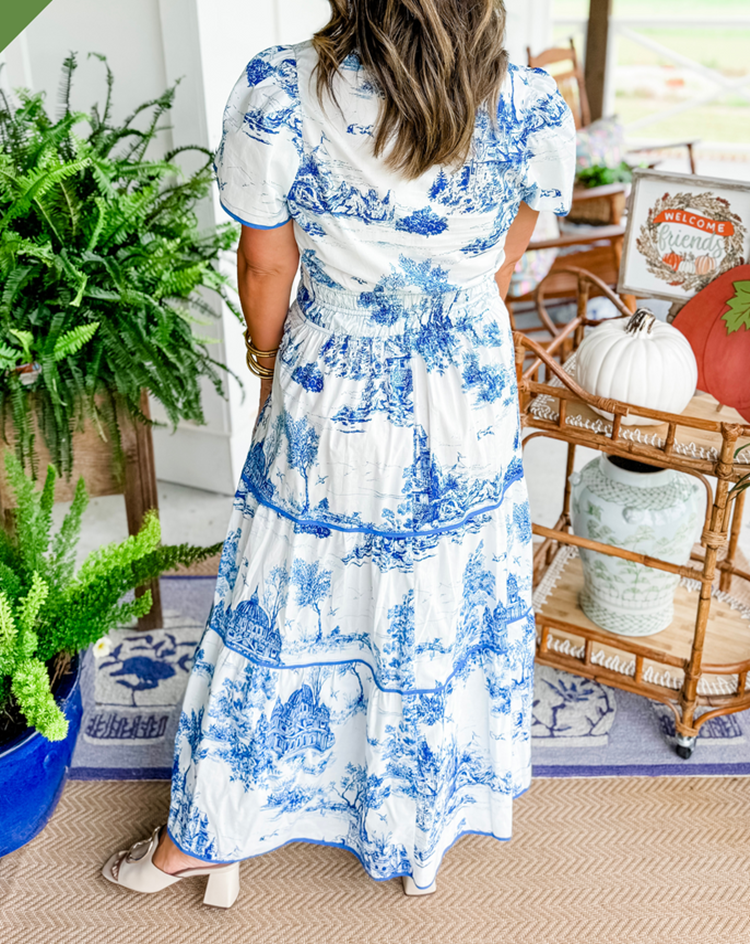 Women's Tiered Maxi Dress