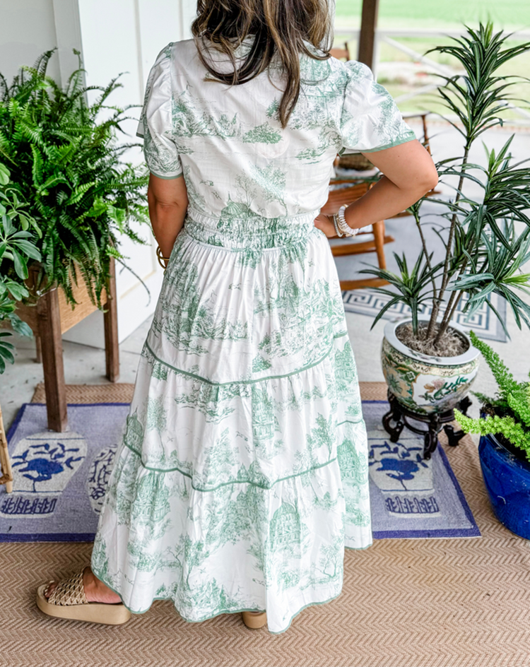 Women's Tiered Maxi Dress