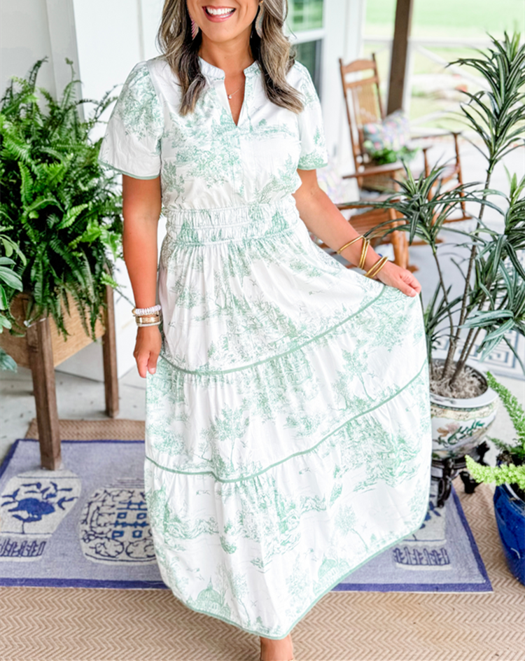 Women's Tiered Maxi Dress