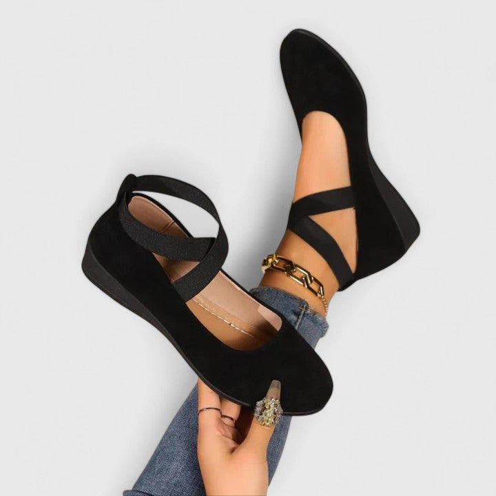 Women's Ballet Flats – Black