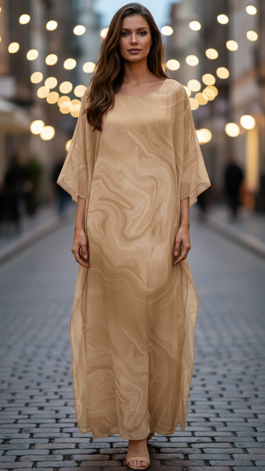 Women's Maxi Dress – Yellow
