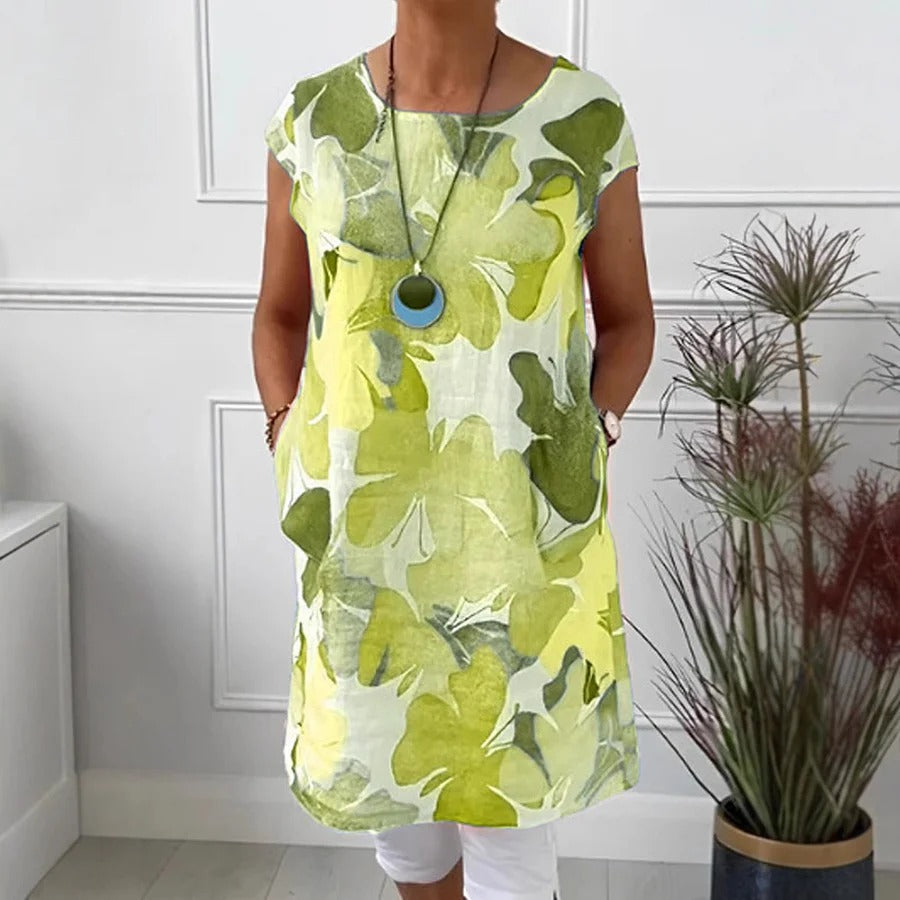 Women's Mini Dress – Yellow