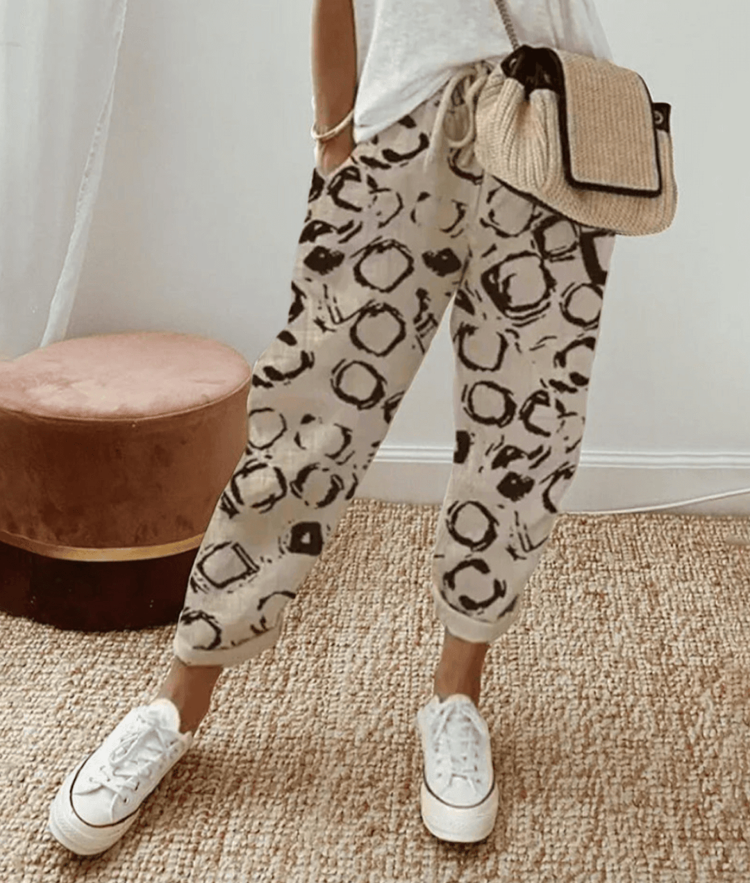 Women's Wide Leg Pants – Khaki