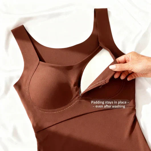 Women's Square Neck Sleeveless Tank Top