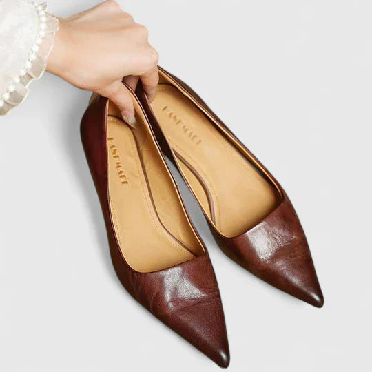 Women's Kitten Heel Pointed Toe Heels