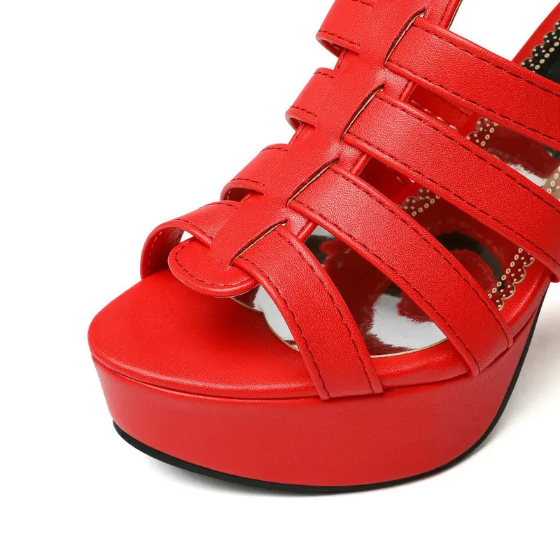 Women's Platform Heeled Sandals