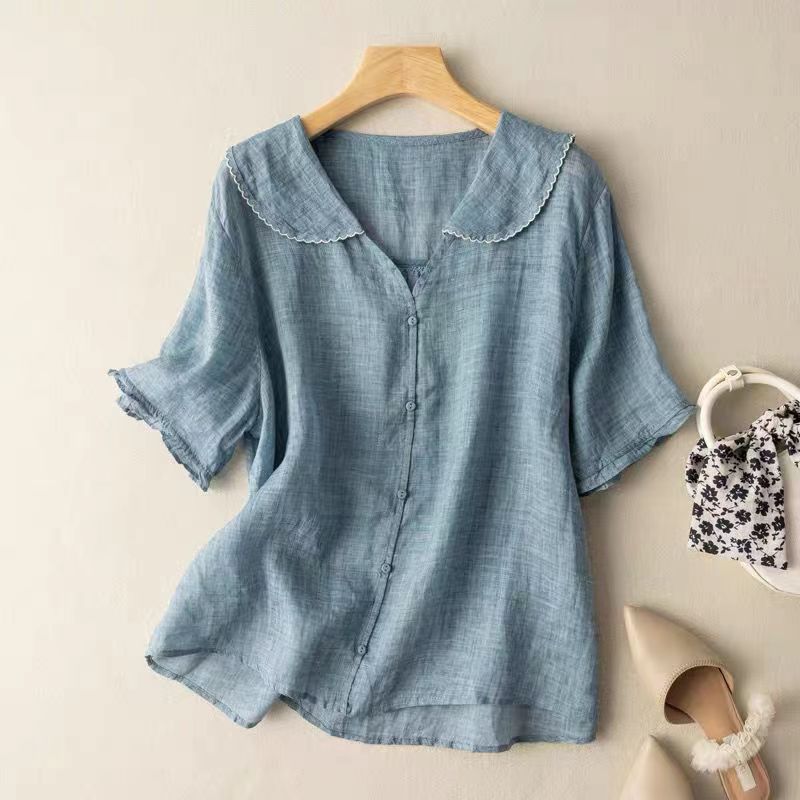 Women's Blouse – Blue