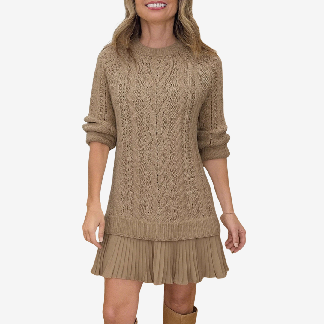 Women's Mini Dress – Brown