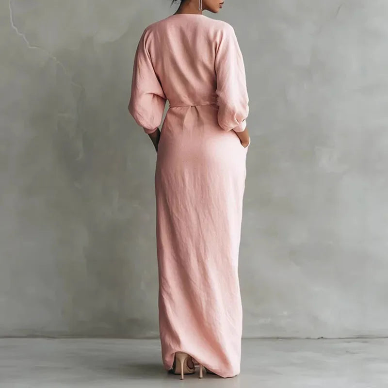 Women's Wrap Maxi Dress