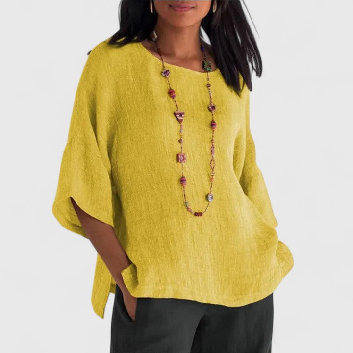 Women's Blouse – Yellow
