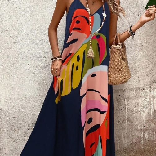 Women's Maxi Dress – Red