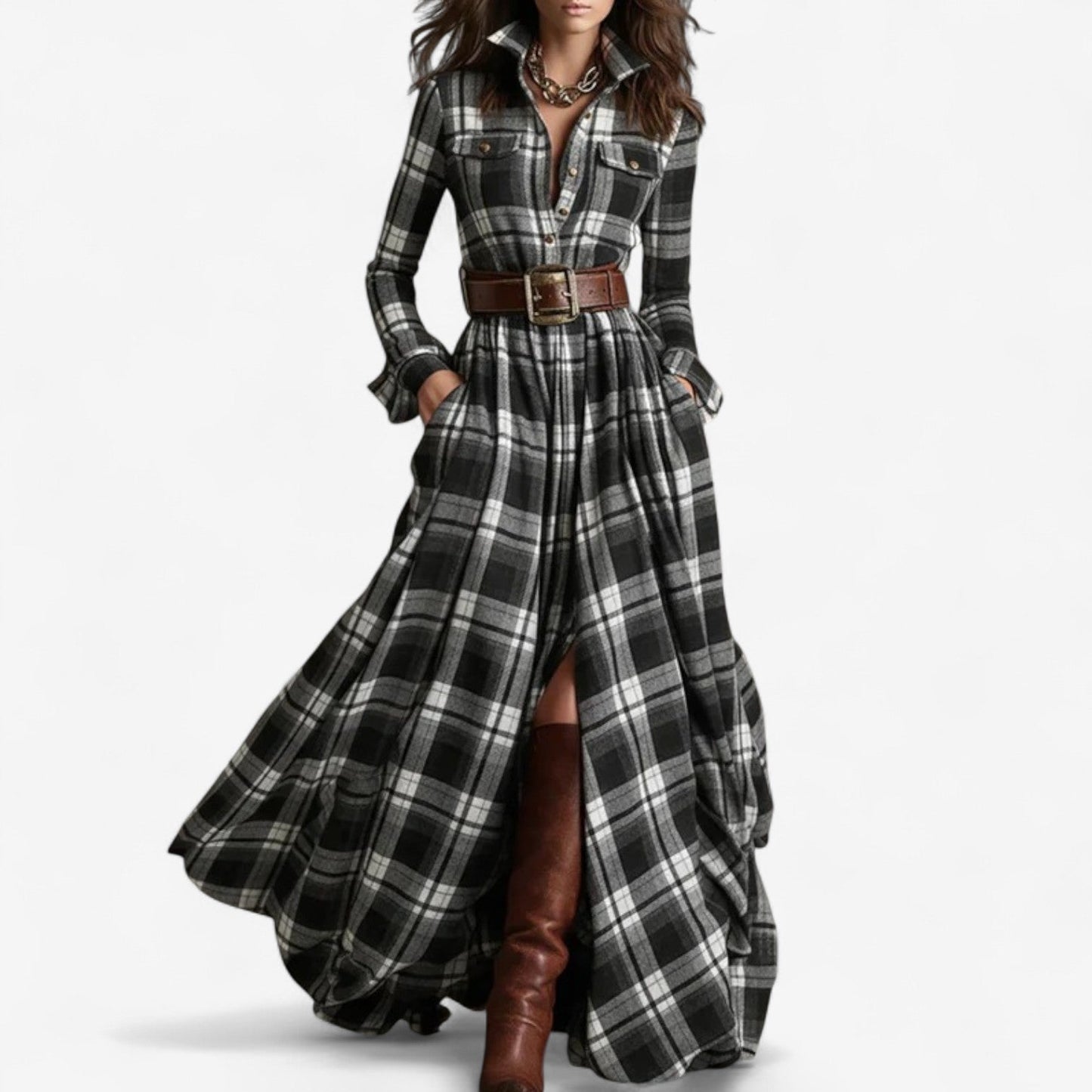 Women's Maxi Dress – Black