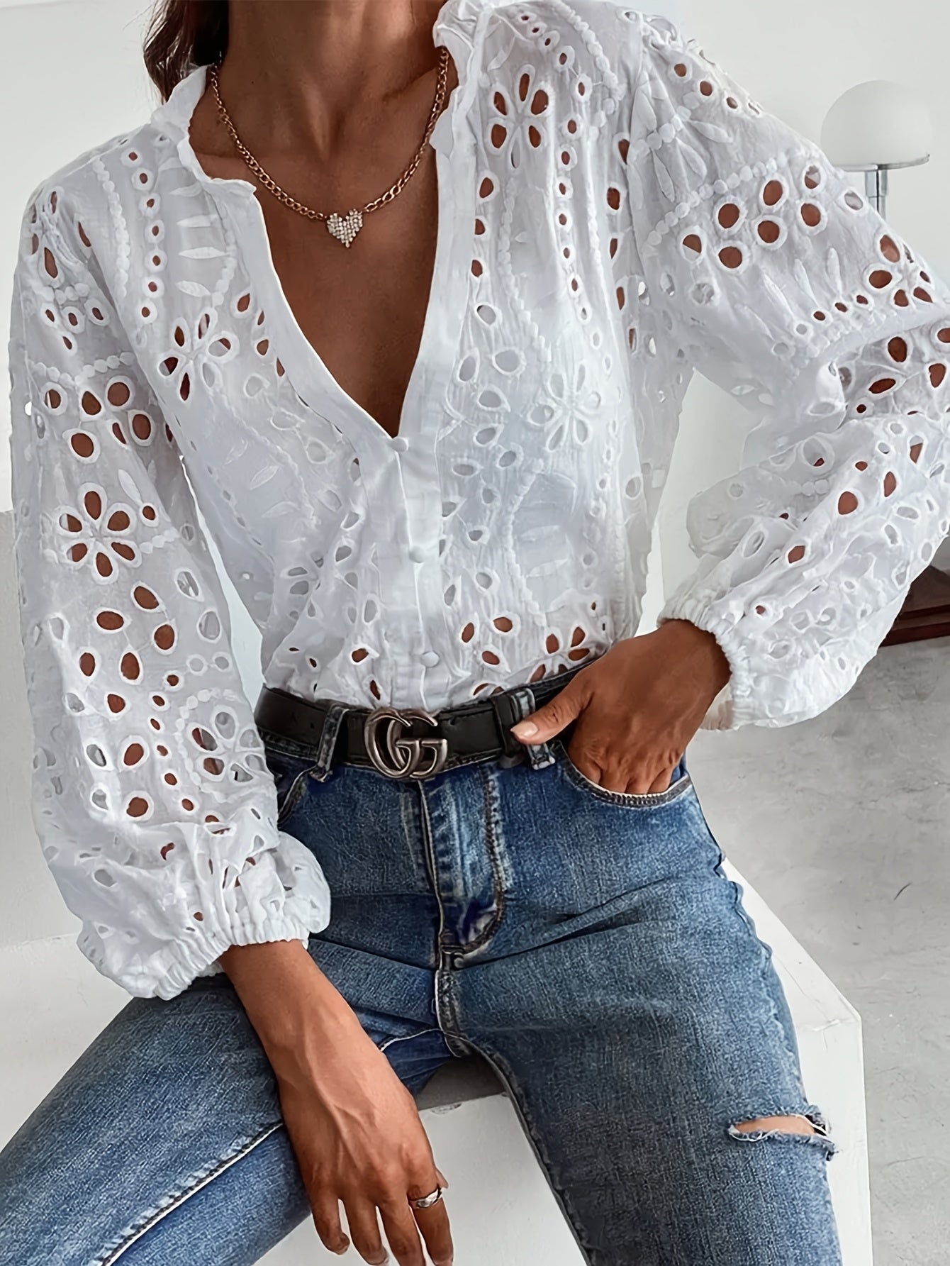 Women's Long Sleeve Blouse