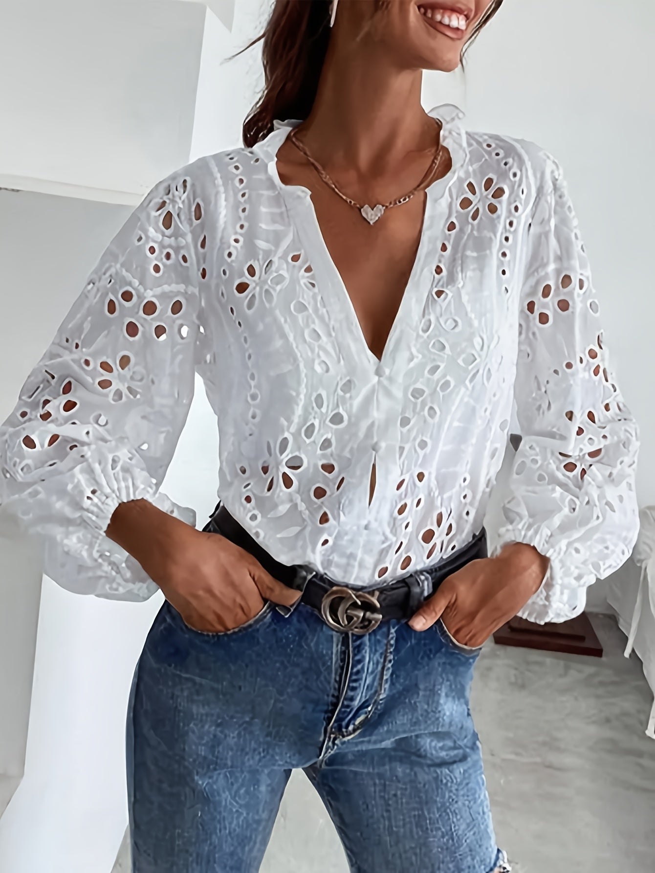 Women's Long Sleeve Blouse