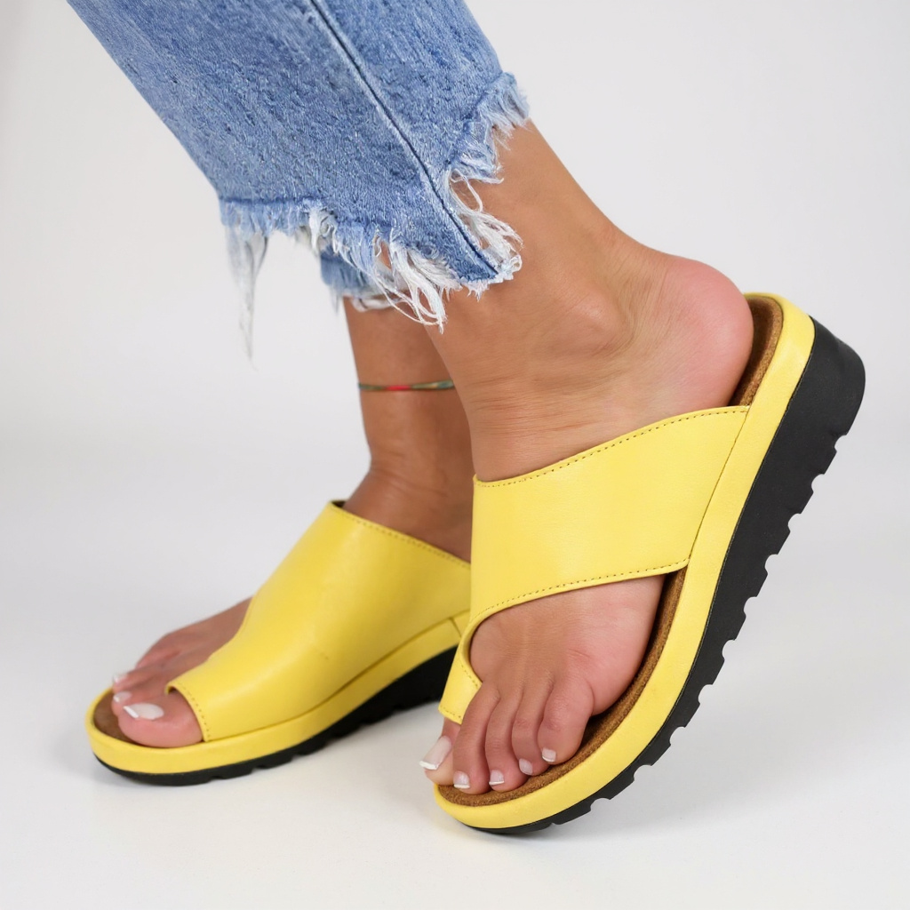 Women's Orthopedic Sandals – Yellow