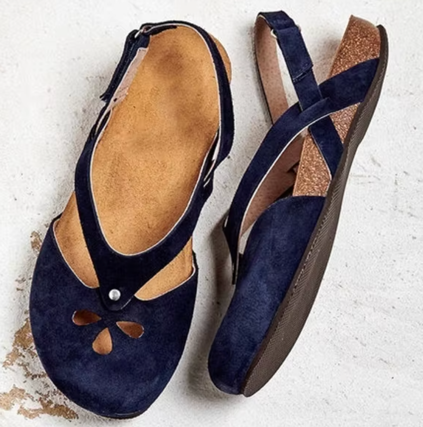 Women's Slingback Mary Janes – Dark Blue