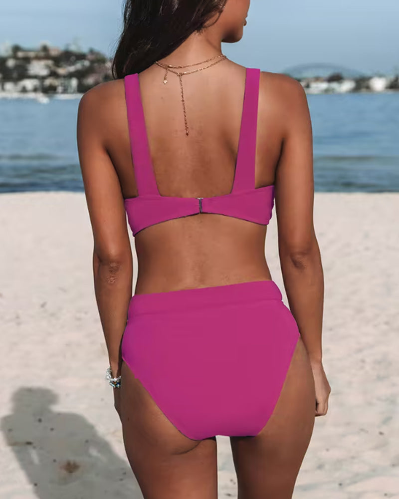Women's V Neck Bikini