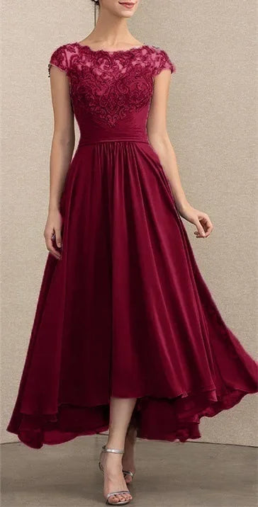 Women's Maxi Dress – Burgundy