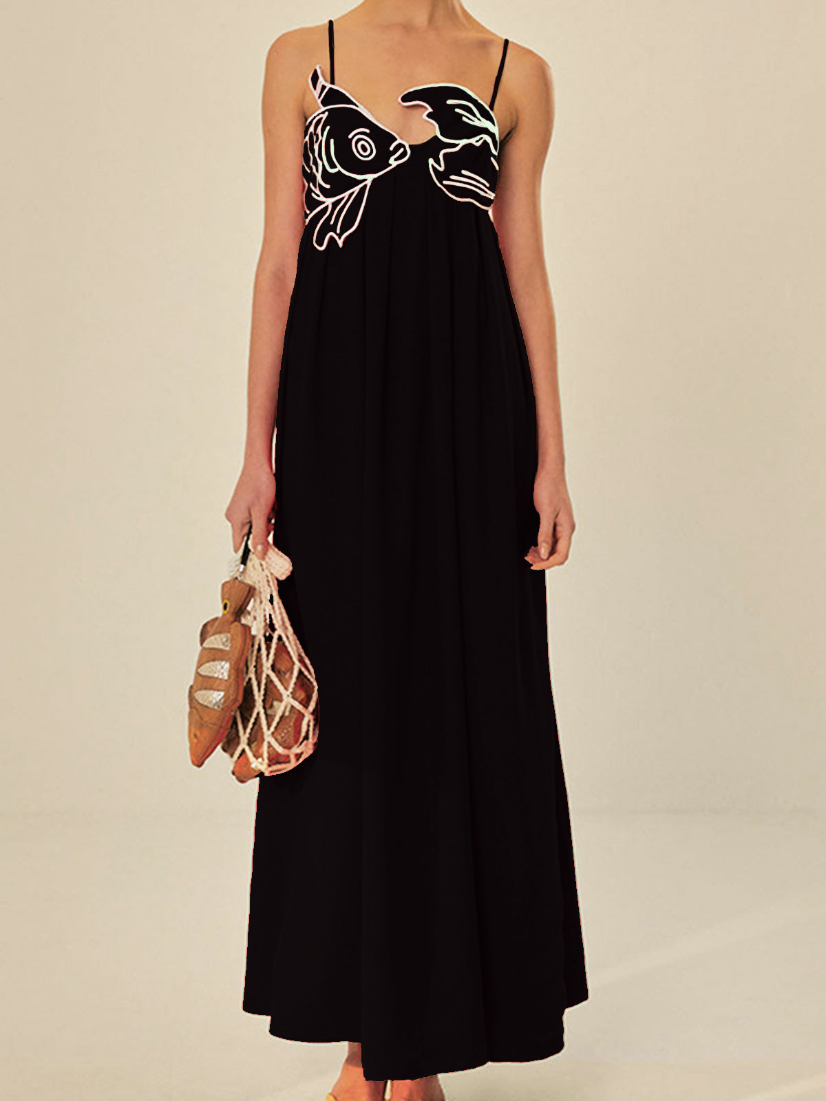 Women's Maxi Dress – Black