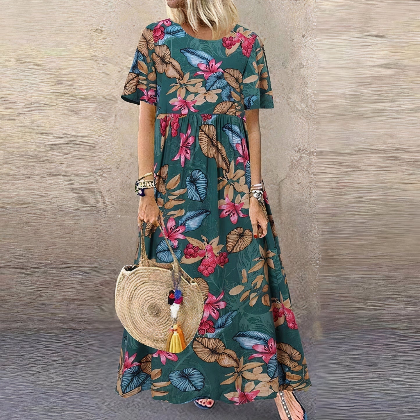 Women's Maxi Dress – Green