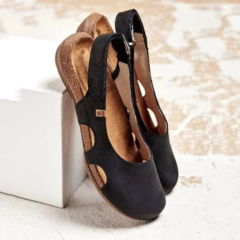 Women's Orthopedic Sandals – Black