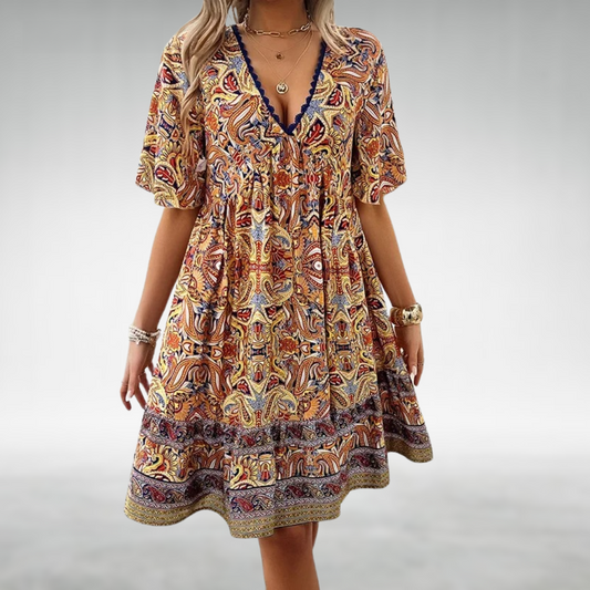 Women's Mini Dress – Yellow