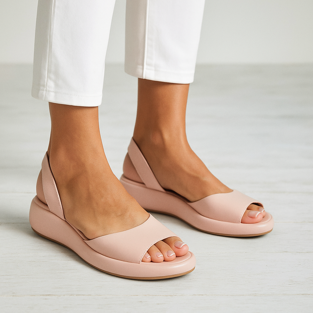 Women's Platform Sandals – Light Pink
