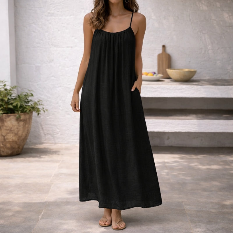 Women's Maxi Dress – Black