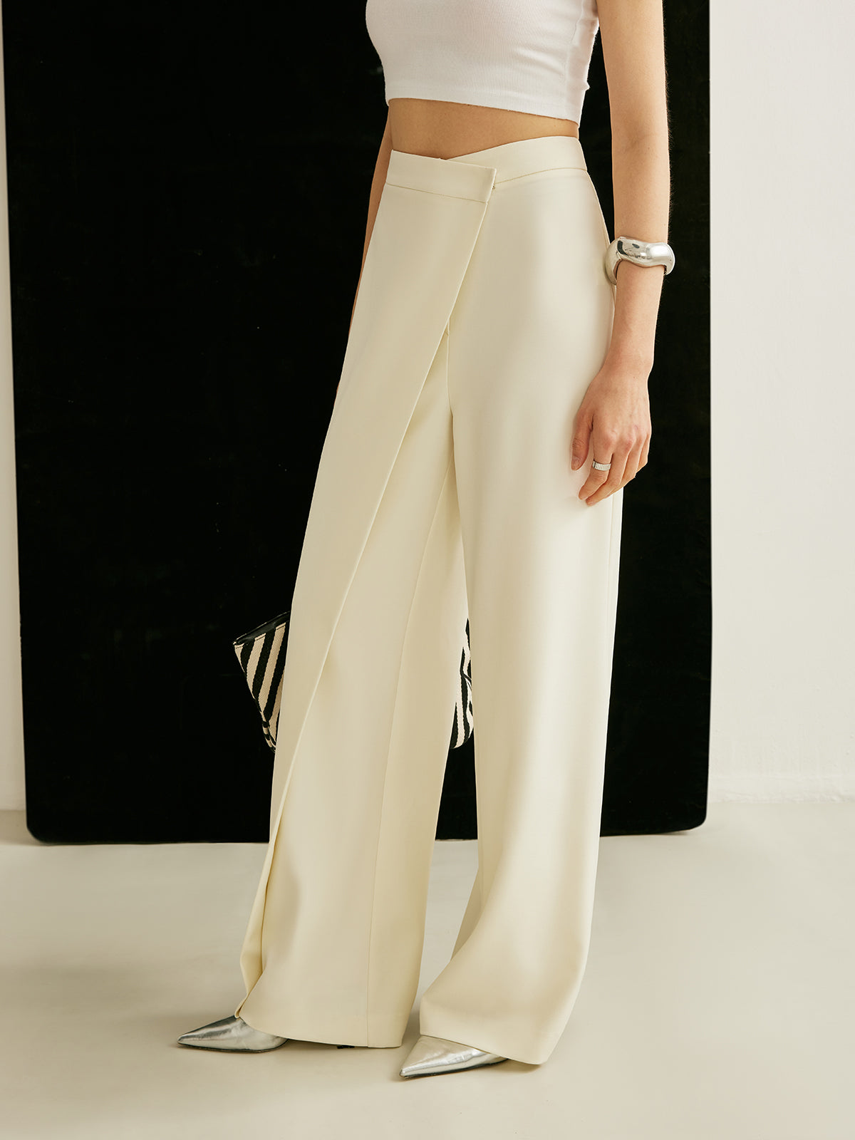 Women's Wide Leg High Waist Pants
