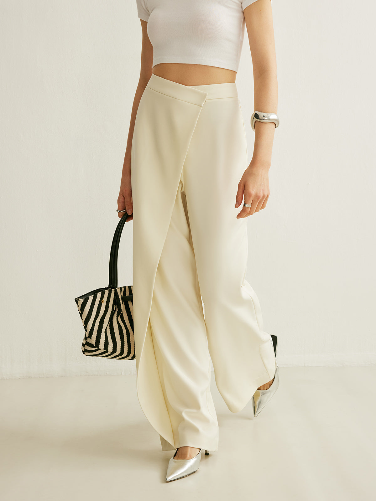 Women's Wide Leg High Waist Pants