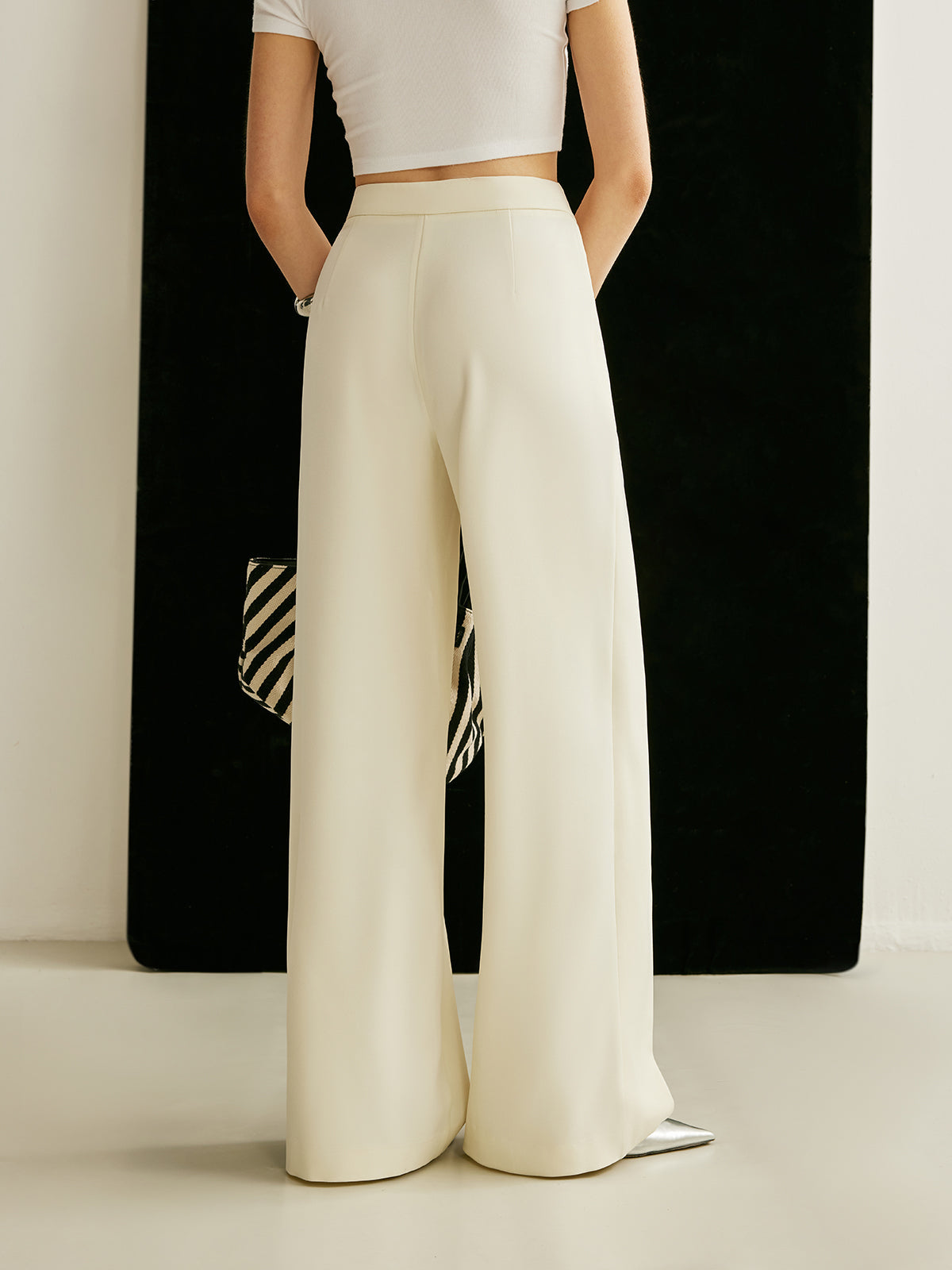 Women's Wide Leg High Waist Pants